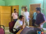 Visit by Hon'ble Director, H&T, to Office of the Superintendent, Morigaon
