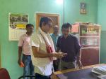 Visit by Hon'ble Director, H&T,  to Office of the Superintendent, Morigaon