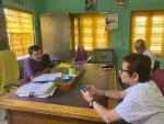 Visit by Hon'ble Director, H&T,  to Office of the Superintendent, Morigaon