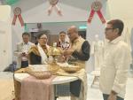 Day 3 participation in Bharat Tex 2024 by Directorate of Handloom & Textiles, Assam,at Bharat Mandapam.
